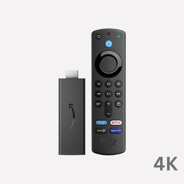 Fire TV Stick with Alexa Voice Remote (4K)